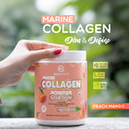 QuickFity Marine Collagen Powder – Peach Mango
