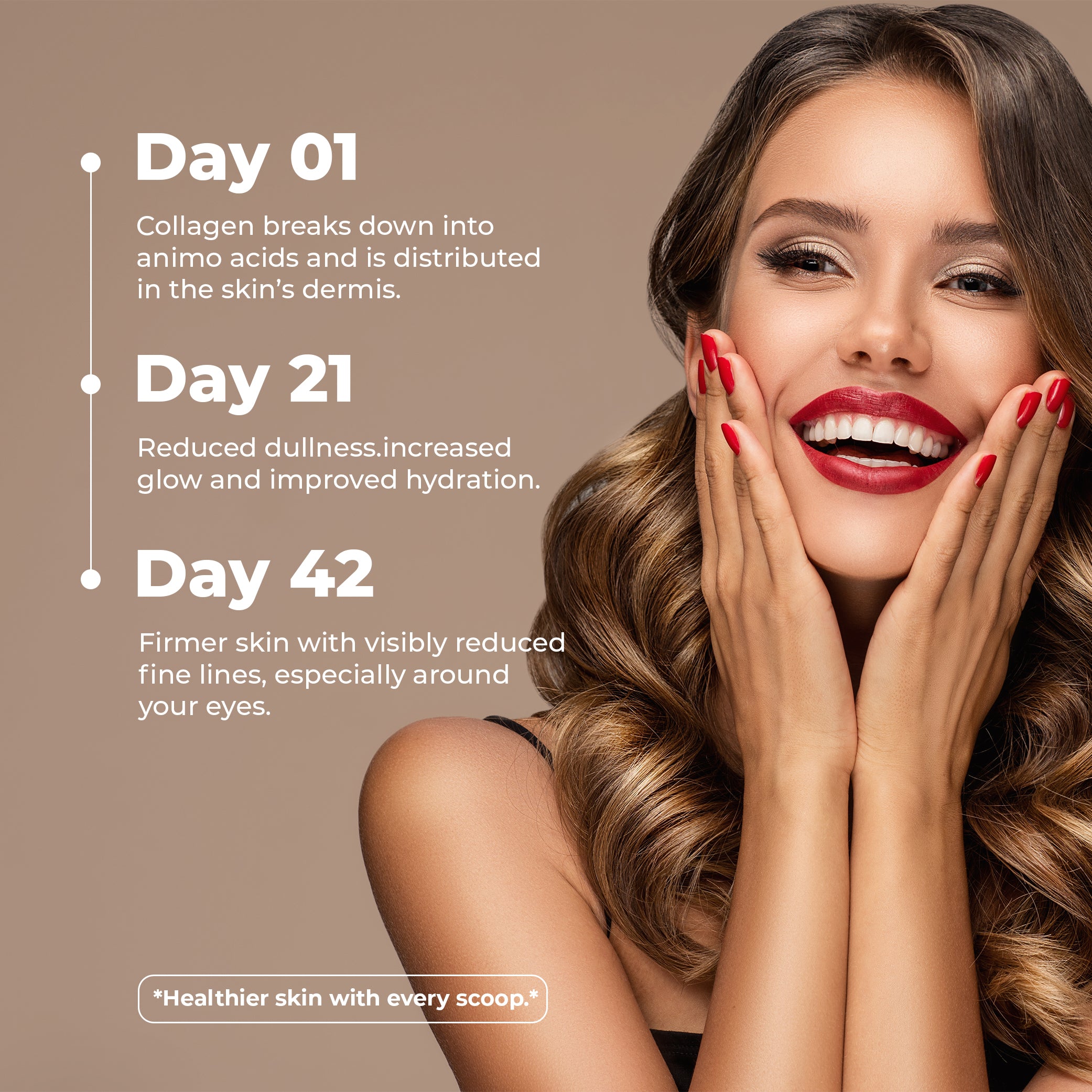 QuickFity Marine Collagen Powder – Peach Mango